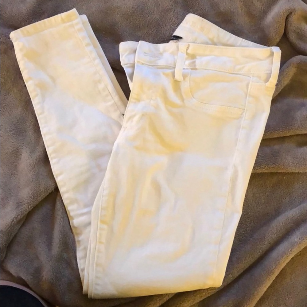 AE White Jeggings